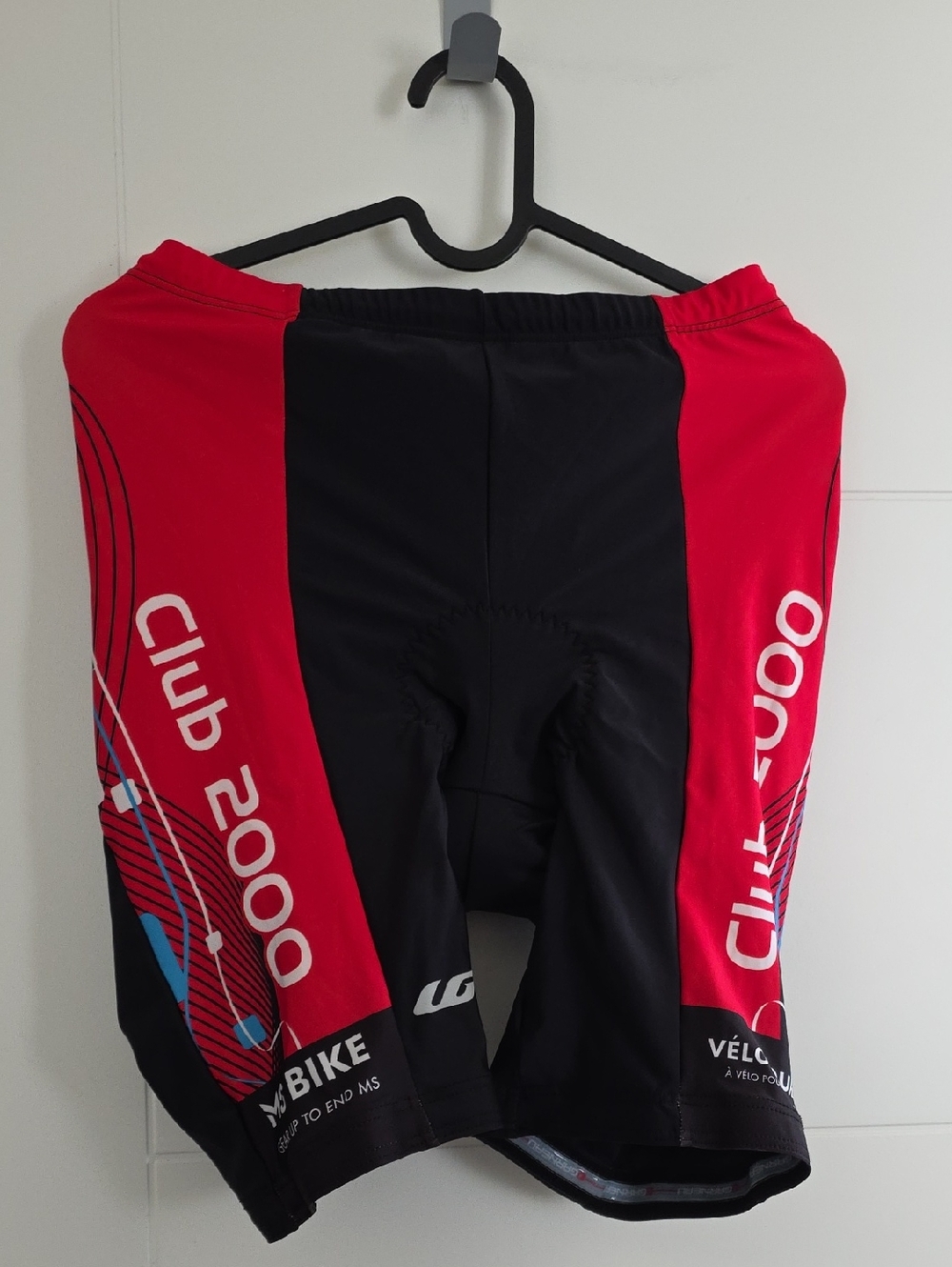 Club 2000 Men’s Athletic Cycling Shorts Size XL